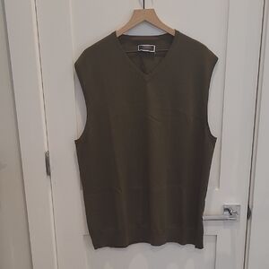 Charles Tyrwhitt Olive Green Knitwear